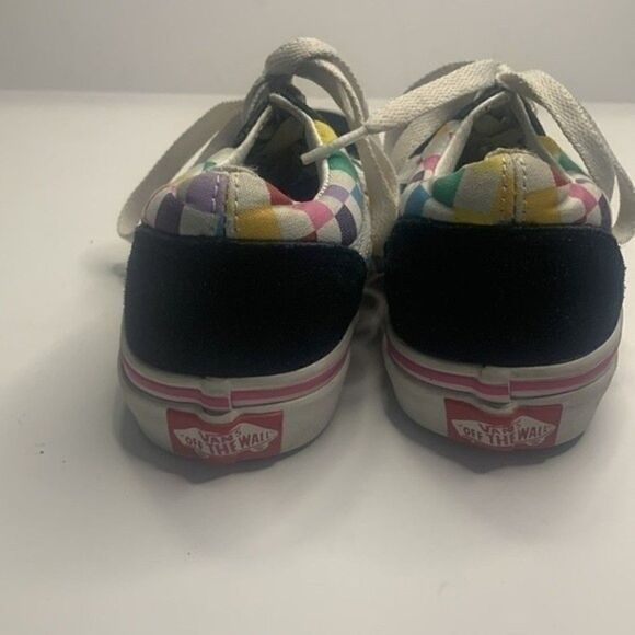 Rainbow Check Vans Sneakers - Picture 4 of 6